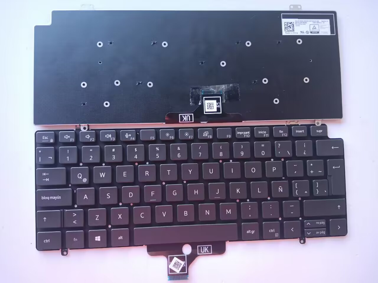 Picture of New Replacement Laptop Keyboard For DELL 7410/Latitude 7410 BLACK LA Layout